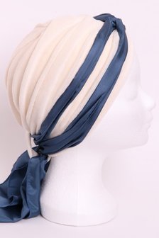 Sjaal LES27 Jeans blauw