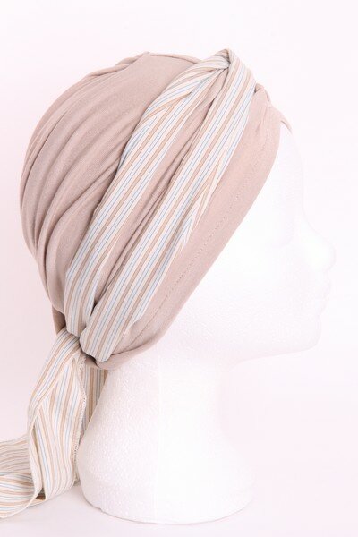 GZ16/Zand Licht blauw streepje