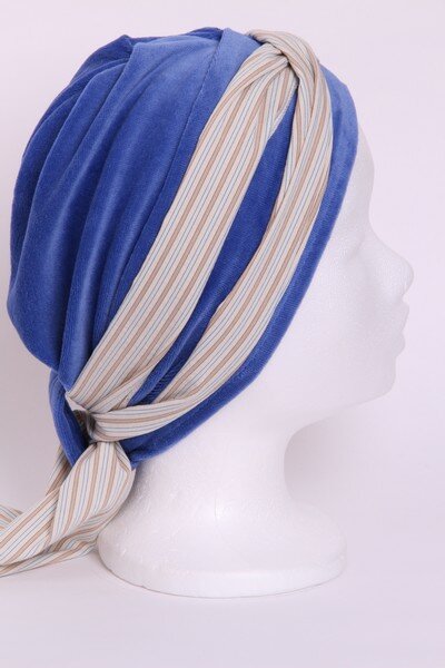 HB16/Hemels blauw Licht blauw streepje