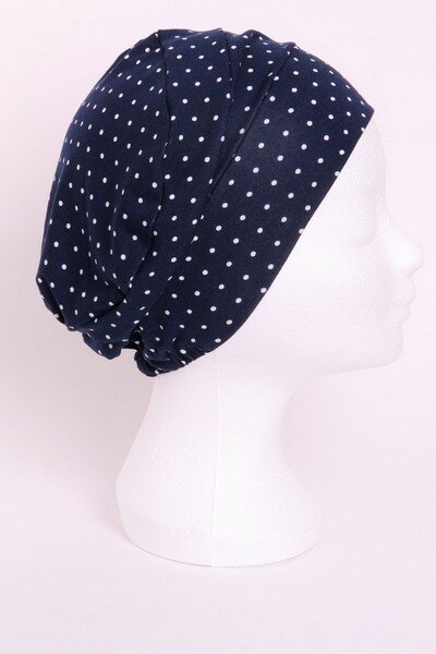 Mutssja OK34 Donker blauw met witte stipjes